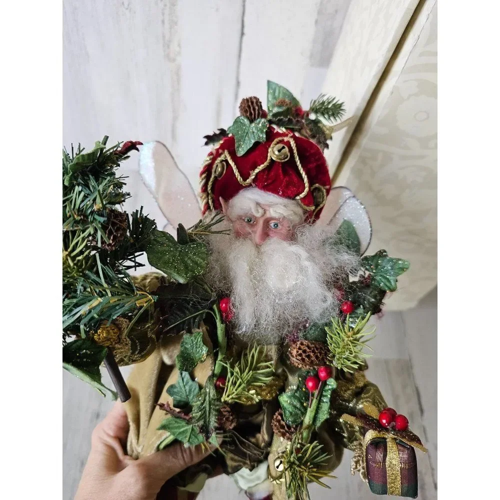 Mark Roberts fairy Tree present‎ stripes large 18